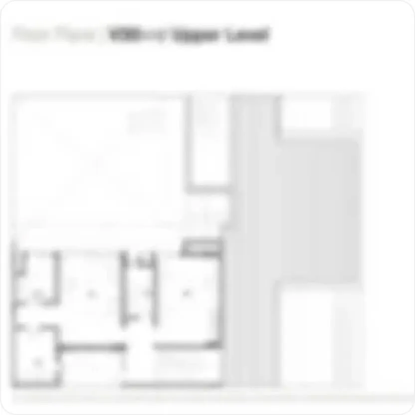 Purva Weaves Floor Plan 2 BHK